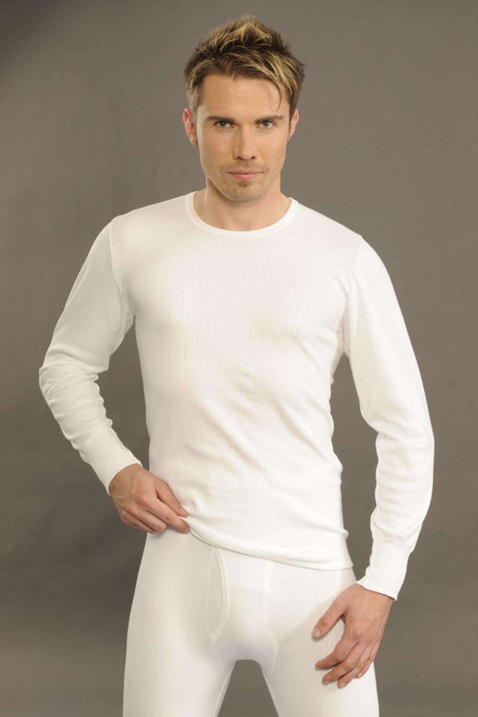 | Feinripp Shop Baumwolle Langarmshirt THIEME Herren Fashion aus für